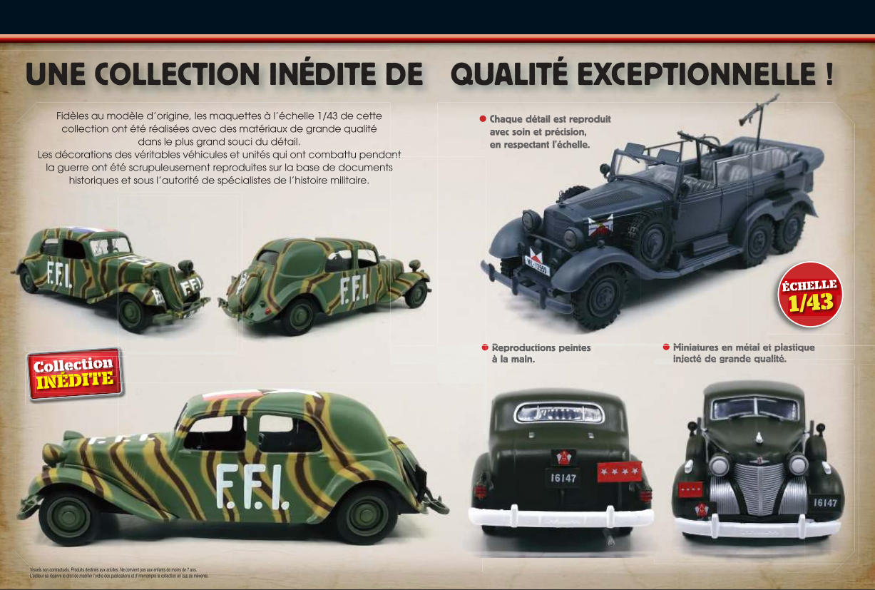 LOT 3 VOITURES De Luxe Collection Hachette Atlas Altaya EUR 12,92