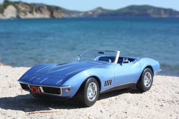 Chevrolet corvette stingray cabrio 1969 1:18 norev