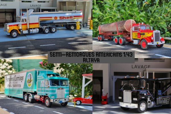 semi-remorques américains altaya 1:43